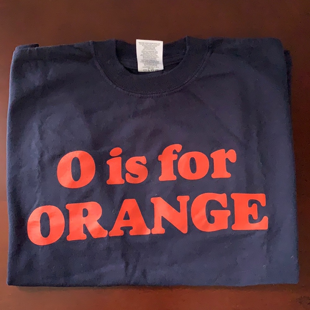 O is for Orange Syracuse Tee